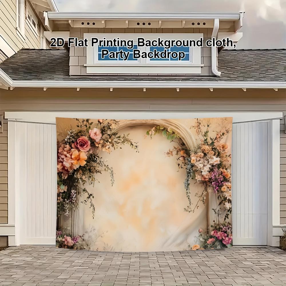 1Pcs Vintage Floral Tapestry Pattern Decoration Background Backdrop For Photo Studio Photo Booth Party
