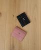 JILL BY JILLSTUART [Orbit] Decorative Cowhide Flap Card Holder - 2 Colors