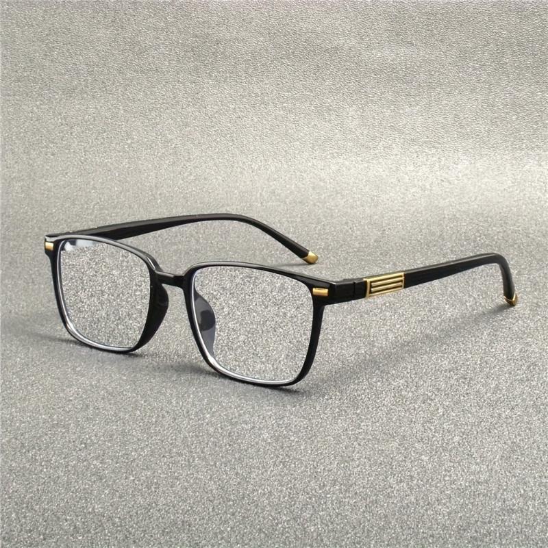 6 PCS Classic Square Reading Glasses Comfortable and Fashionable Men's and Women's Universal Reading Glasses
