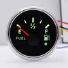52MM Fuel Level Gauge 0-190 Ohm 7 LED Backlight With Alarm For Marine Car RV Camper Yacht Fuel Level Meter 12V/24V