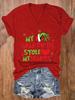 Hot Selling 3D Digital Printed T-shirt for Spring and Summer, Women's V-neck Slim Fit Comfortable Versatile Top 3418 KTB