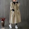 Spring New Arrivals Bohemian Oversized Maxi Coat with Large Pockets for Women, Hoodie, Commute, Casual