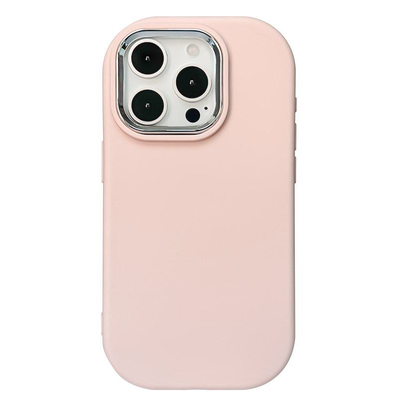 

Чехол для iPhone 15promax Little Fat Girl: Подходит для iPhone 14, 13, 12 — однотонный чехол для мобильного телефона Apple 11 Pro розовый