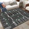 Modern Children Play Road Carpet Living Room Cartoon Home Decoration Baby Sofa Area Non-slip Rug Bedroom Soft Tatami Floor Mat