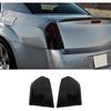 Copertura Fanale Posteriore Fanale Posteriore Protezione Kit Copertura Fanale Posteriore Adatto per 2011-2014 Chrysler 300/300C(Nero affumicato)