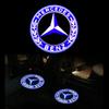 For Benz S-W222PCS Car Door Emblem LED Light Welcome Lamp Wireless Laser Projector For Mercedes Benz B/C/E/S Class A Class C200L GLC GLK CLA