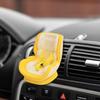 Doll Car Booster Seat with Vent Clip - Magnetic Display Stand for Mini Figures, Commute Travel Decor for Women Drivers