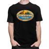Custom Adventure Game TV Show Survivor Tshirts for Men Short Sleeves Leisure T Shirt Fashion Tshirts Slim Fit Pure Cotton Tee