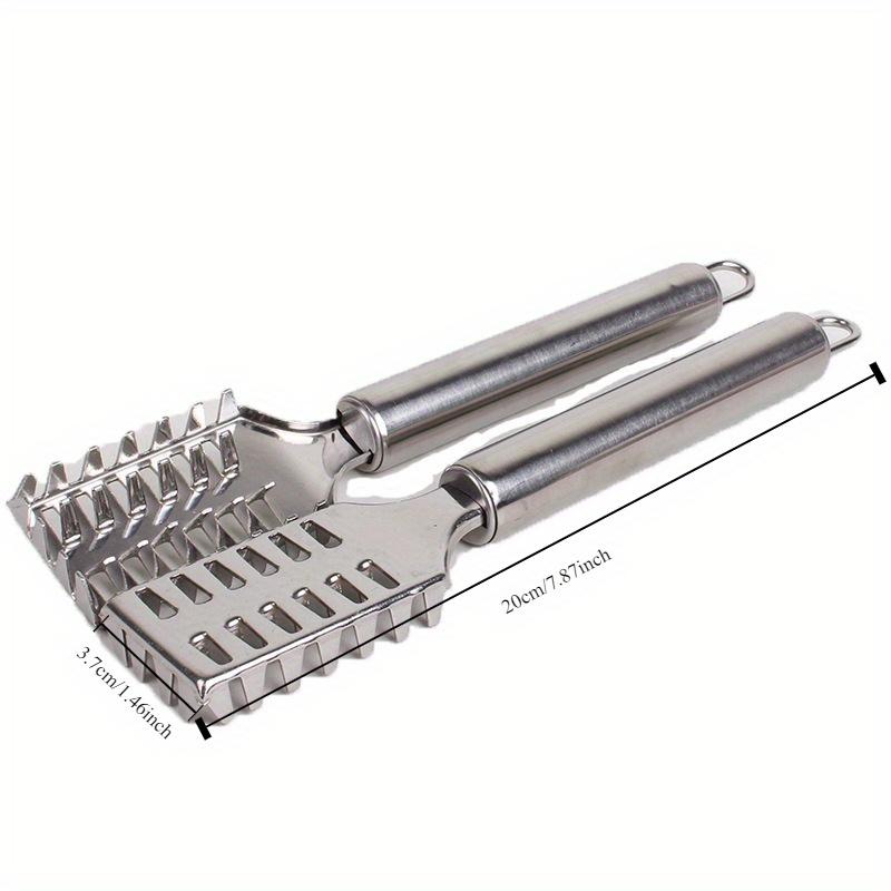 1PC Stainless Steel Fish Scale Knife Scale Scraper Sawtooth Scraping Boning Filleting Cut Scrape Dig Maw Knife