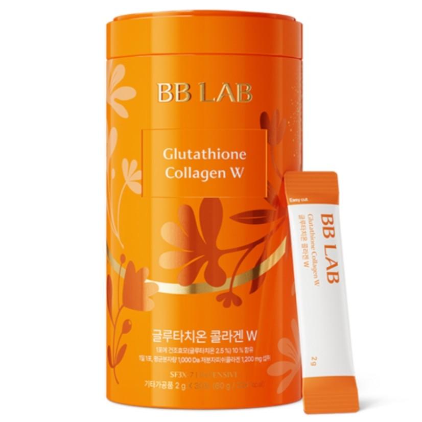[BB Lab] Glutathione W/Biotin V/Pantothenic Acid T/Low Molecular S Collagen Retinol, 4 Types (1Unit-30 Sticks), Korean health food
