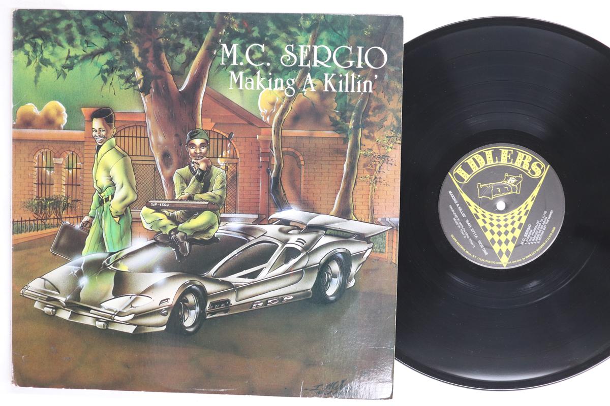 

LP Record M.C. SERGIO Making A Killin WAR2711 IDLERS 1989 US Rap HipHopRB Used