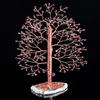 Crystal Tree of Life Handmade Gemstone Tree, Geode Agate Slice Base, Chakra Tree of Life, Money