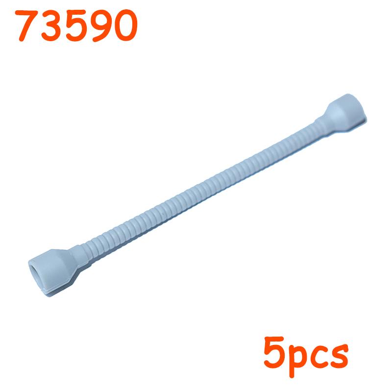 6L 8.5L Two Section Corrugated Hose With Knot Exhaust Pipe Technical Parts MOC Building Block 6211 71944 14682 73590