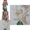 Sexy Bikini With Cross Tie Straps For Beach Swimwear Sexy Womens Swimsuit For Vacation