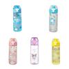 Cute Cartoon Design Tritan Plastic Water Bottle For Kids 550ml Capacity High-temperature Resistant