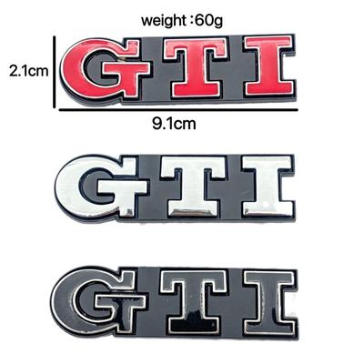 Přizpůsobte svůj Volkswagen Polo, Golf 6 a 7 GTI naším emblémem mřížky GTI.
