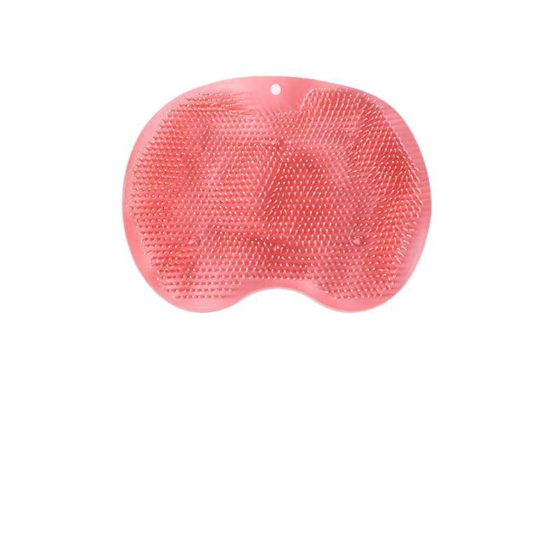Free Shipping: Silicone Foot Scrubbing Pad & Back Scrubber - Lazy Person's Exfoliating Massage Towel for Bathing