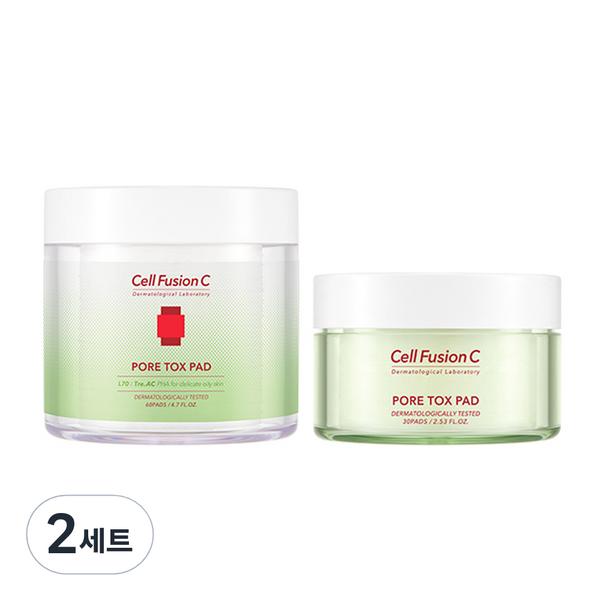 

Cellfusion C Triac Pore Tox Pad 60p + 30p set, 2 sets
