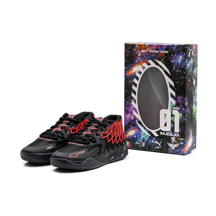 PUMA LaMelo Ball MB.01 Black Red Blast 376443-08