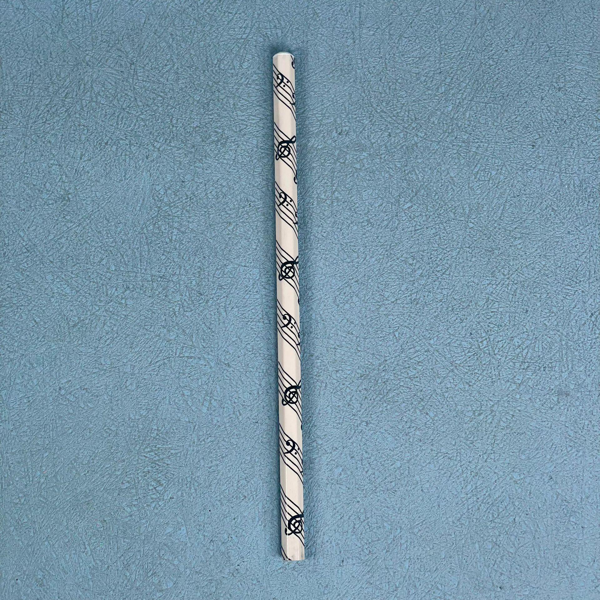 Канцелярский набор на тему начальной музыки: Пенал  Ноты для пианино , Ластик, Карандаш, Линейка, Маленький блокнот