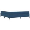 Box Spring Bed Blue 180 x 200 cm Fabric