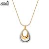 EFFIE QUEEN Fashion Pendant Fashion Collarbone Chain 18K Gold Plated Stainlss Steel Dainty Wedding Party Necklace Jewelry STKN17