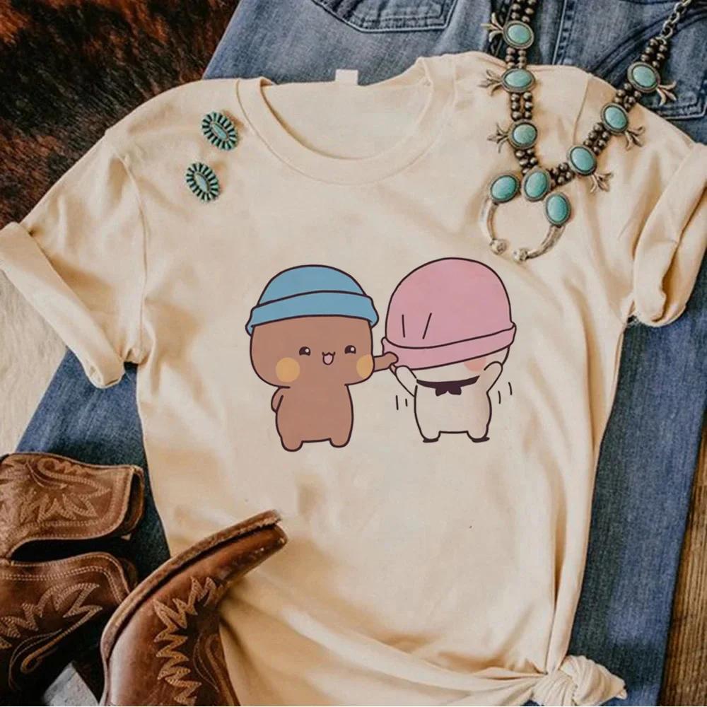 

Bubu Dudu Tee Women Summer Funny Tshirts Girl Harajuku Comic Graphic Clothes 4XL