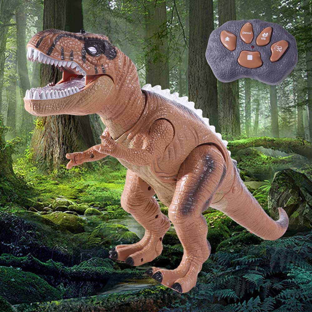 Models RC Dinosaur Car Toys Inertial Sliding Simulation T-Rex Toys  Kids Toddlers Children