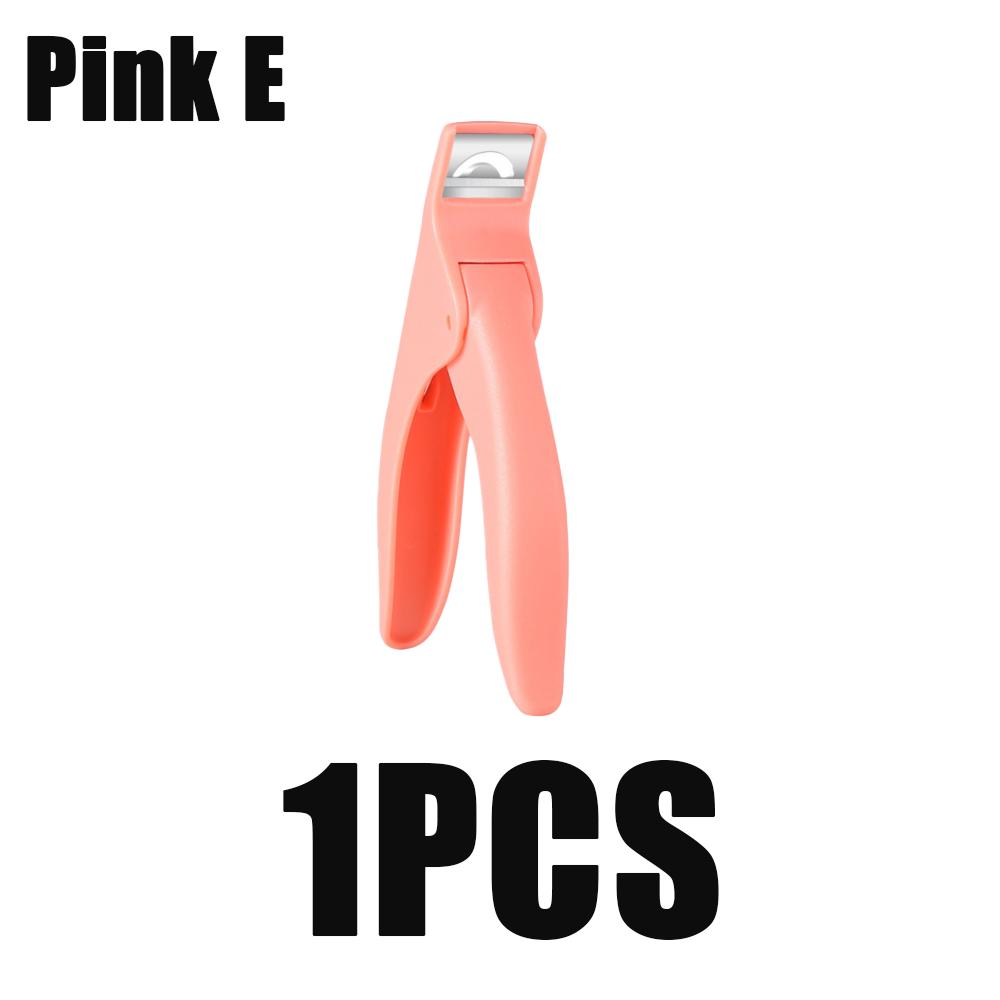 1pcs Professional Nail Clipper U Shape Trimming Straight Cutter Nail Tip Scissors Edge Cutter Professional Simple Manicure Tools