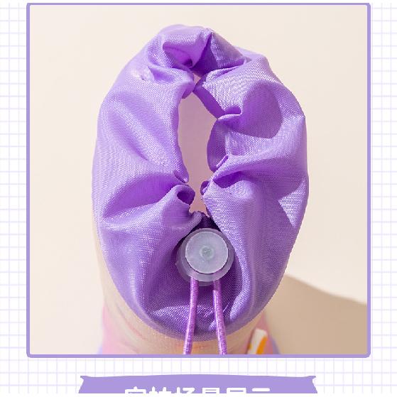 Cartoon Mid-Calf Unicorn Waterproof Boots for Children, Padded Warm Rain Boots for Girls, Student Outdoor Non-Slip Water Shoes