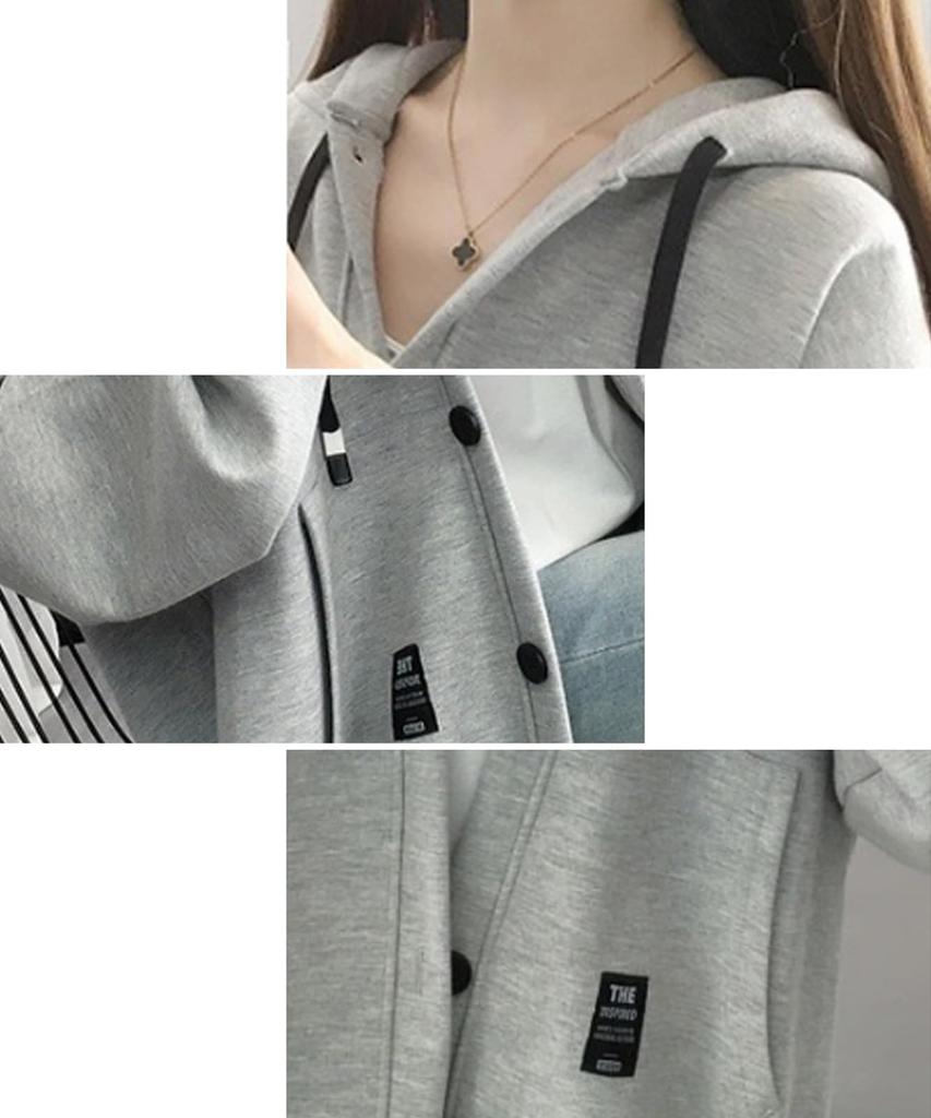 Chunachi Lightweight Casual Hoodie with Stylish and Loose Fit for Fall and Cute and Stylish for Spring and Perfect for Loose Open and Chest Stylish
