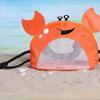 Crab Children's Beach Bag Storage Bag Outdoor Shell Bag Travel Crossbody Small Backpack Toy Storage Bag