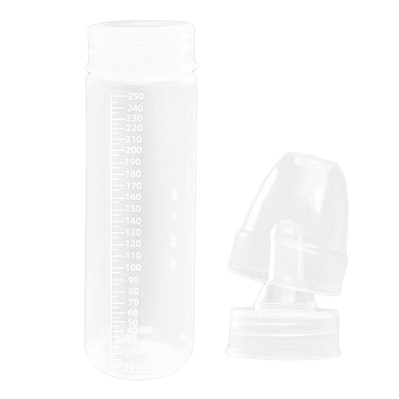 Bärbar Bröstmjölksförvaringsflaska Baby Mjölk- och Vattenflaska för Spädbarn och Växande Baby Självständighetsförpackning