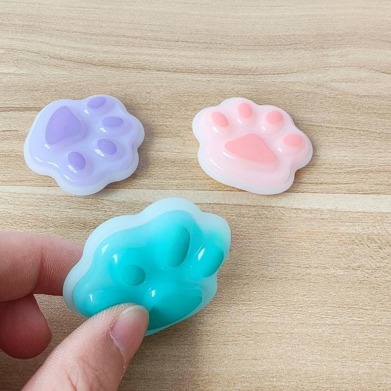 Goma de borrar con forma de garra de gato de dibujos animados Bolígrafo Borrable para Estudiantes Adecuado para Goma Térmica Borrable Fácil de Limpiar Goma de Borrar Linda