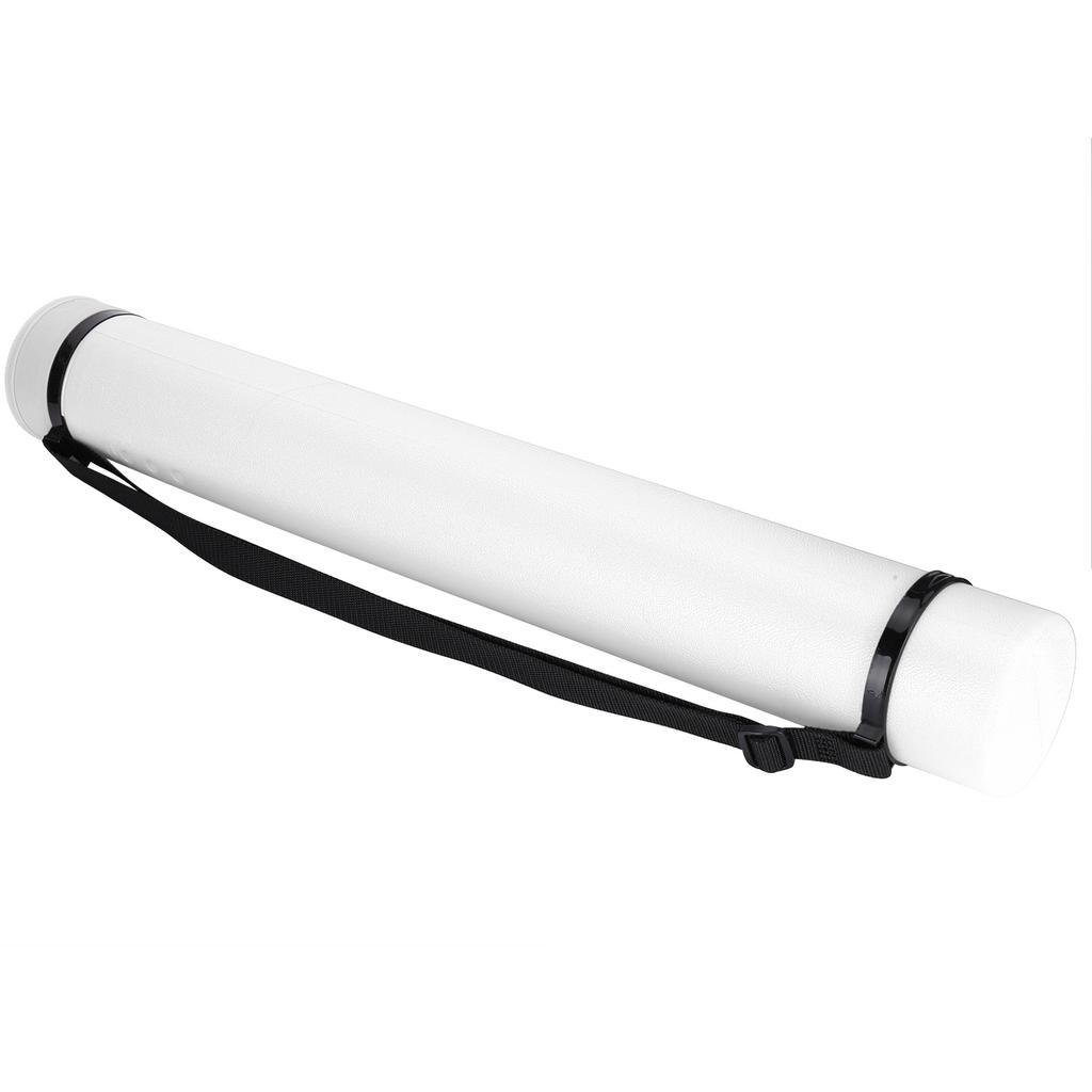 Drawing Storage Tube Extendable Thickened Telescopic Collection Poster Drafting CaseWhite