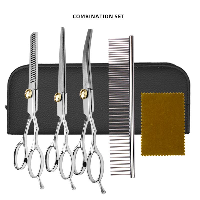 Professional Barber & Pet Hairdressing Scissors - Split Ends & Thinning Tools