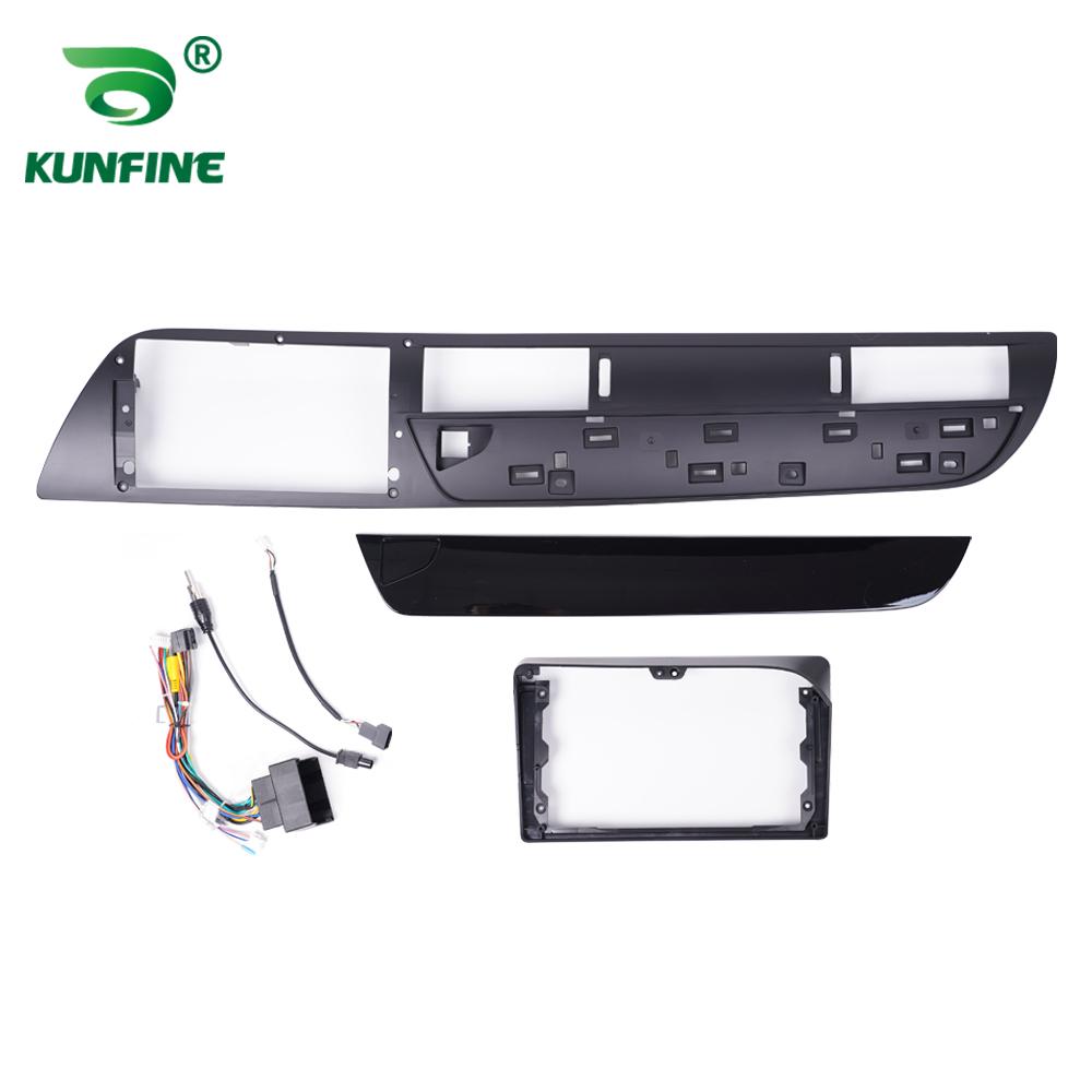 Car GPS Navigation Stereo For Jeep Wrangler 2015 2016 2017 Radio Fascias Panel Frame Fit 2Din 10.1 inch In Dash headunit screen