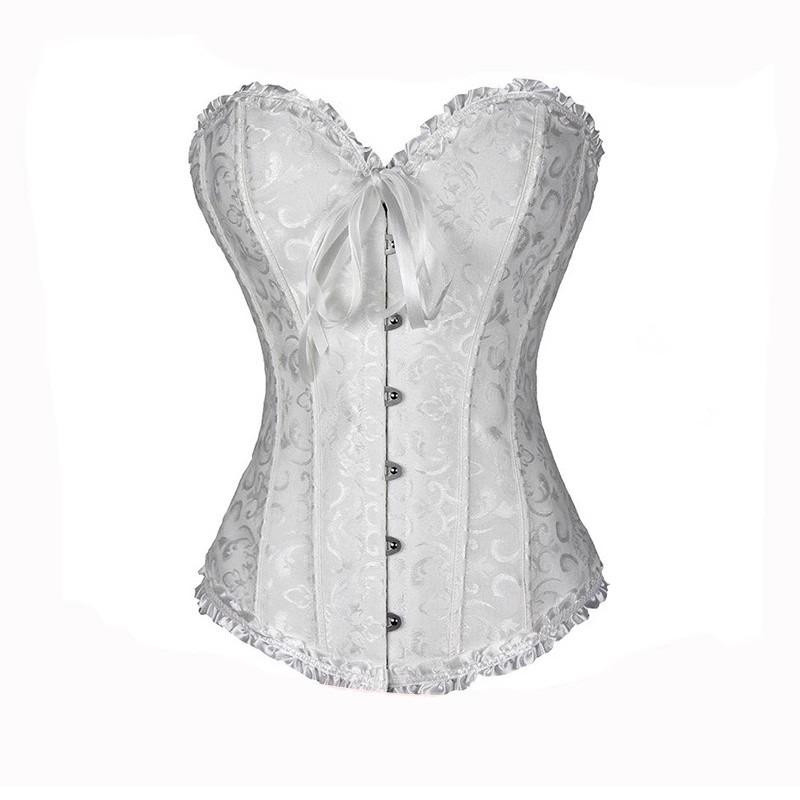 Vintage Retro Soudní Styl Šněrovací Stahovací Přiléhavý Korzet Bustier Tvarující Top Pro Ženy
