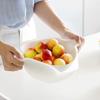 Chahua Double-Layer Antibacterial Kitchen Drain Basket
