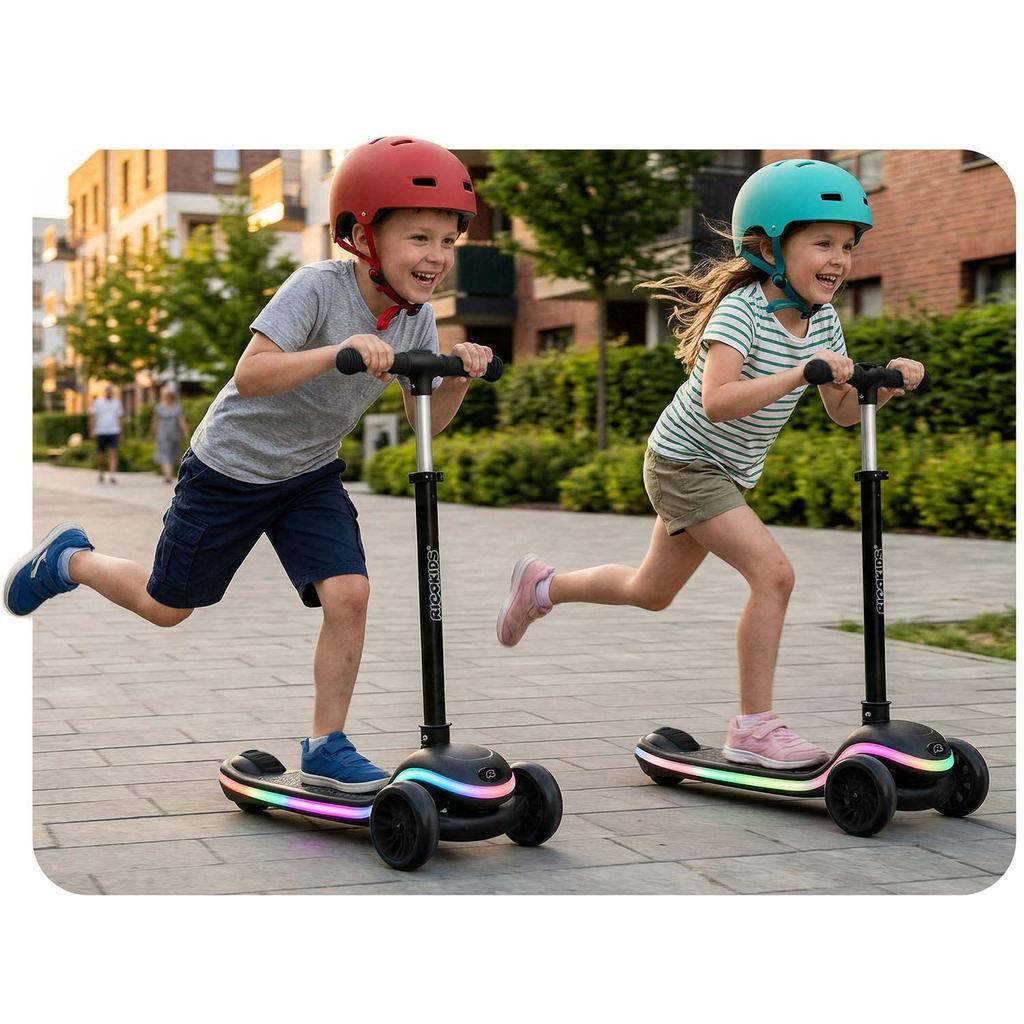 Ricokids Leddi Dreirad Balance LED Roller für Kinder