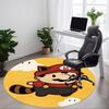 1pc Mario Office Round Area Rug, Bedroom Living Room Home Decor, Room Deco,  Offic A1016219