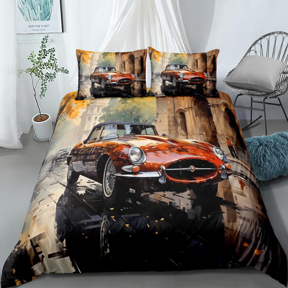 Amazing Tree Pink of Eiffel Tower Duvet Cover Set UK Single Double Queen US Twin Full King Size pkm Bed Linen Set