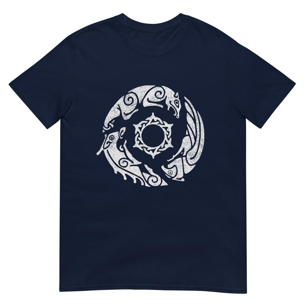 Distressed Crimson Desert Symbol Of Pywel Design For Gamers Tshirt S
