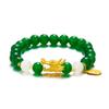Classic Loong Beaded Bracelet Elastic Zodiac Hand Chain Exquisite Beads Dragon Bangle  Girl