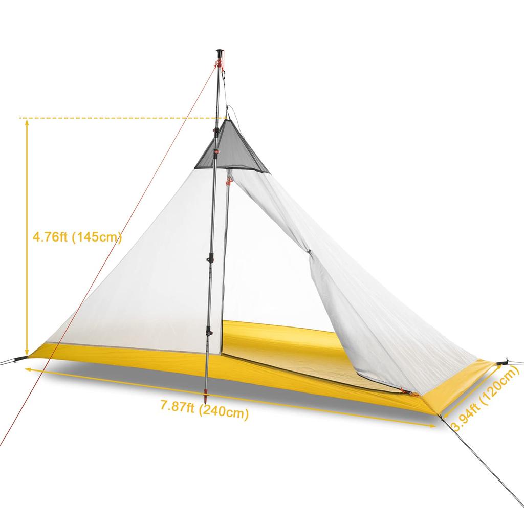 Εσωτερική σκηνή για 1 έως 2 κουνουπιέρες κουνουπιέρα ένα άτομο πλέγμα χαμηλό φορτίο βουνό εύκολη στήσιμο έρχεται με κοντάρια πωλούνται ξεχωριστά άτομα, κάμπινγκ, δίχτυ, δίχτυ,