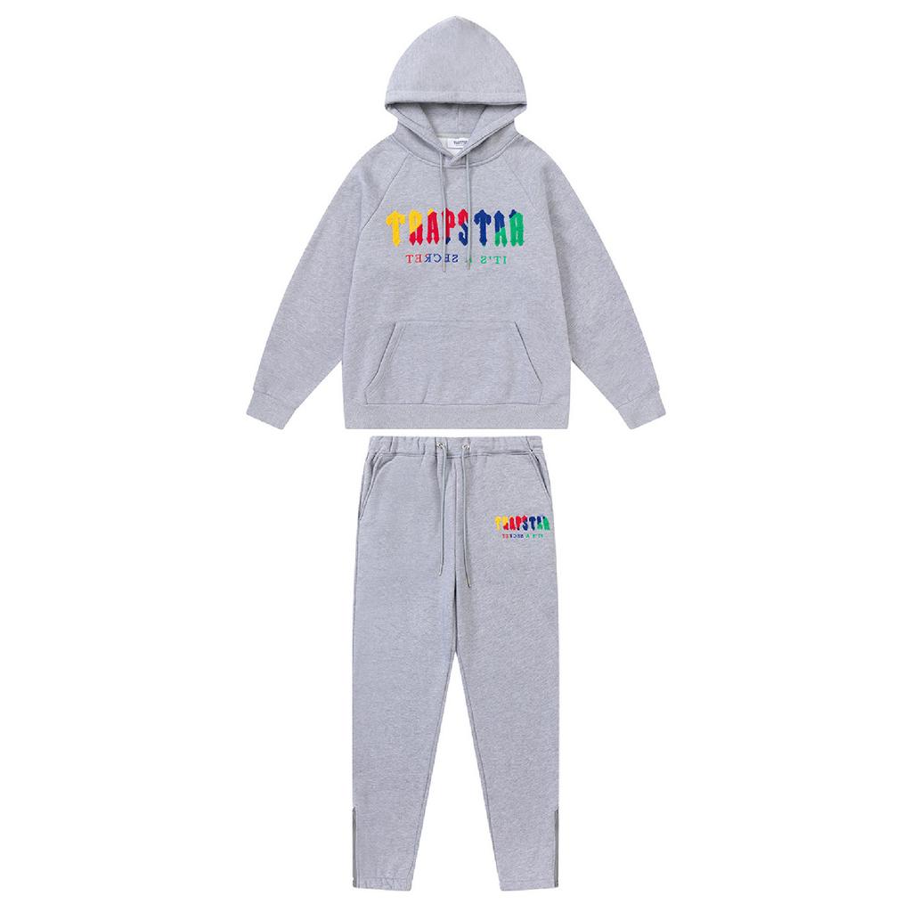 Ensemble de jogging pour femme avec sweat à capuche à manches longues et pantalon long de sport, ensemble deux pièces