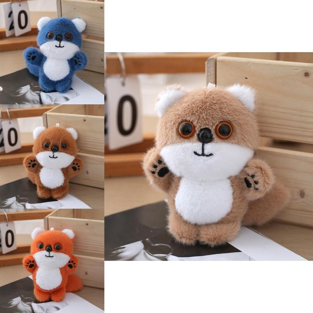 No Licensed Ip Cute Animal Plush Toy For Backpack And Bag Decor