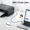 Thzzhnno USB B to USB C Printer Cable USB C to USB B for MacBook MIDI for Yamaha Casio Digital MIDI DJ Controllers 5M, Cable, Pro, Cable, Pianos,