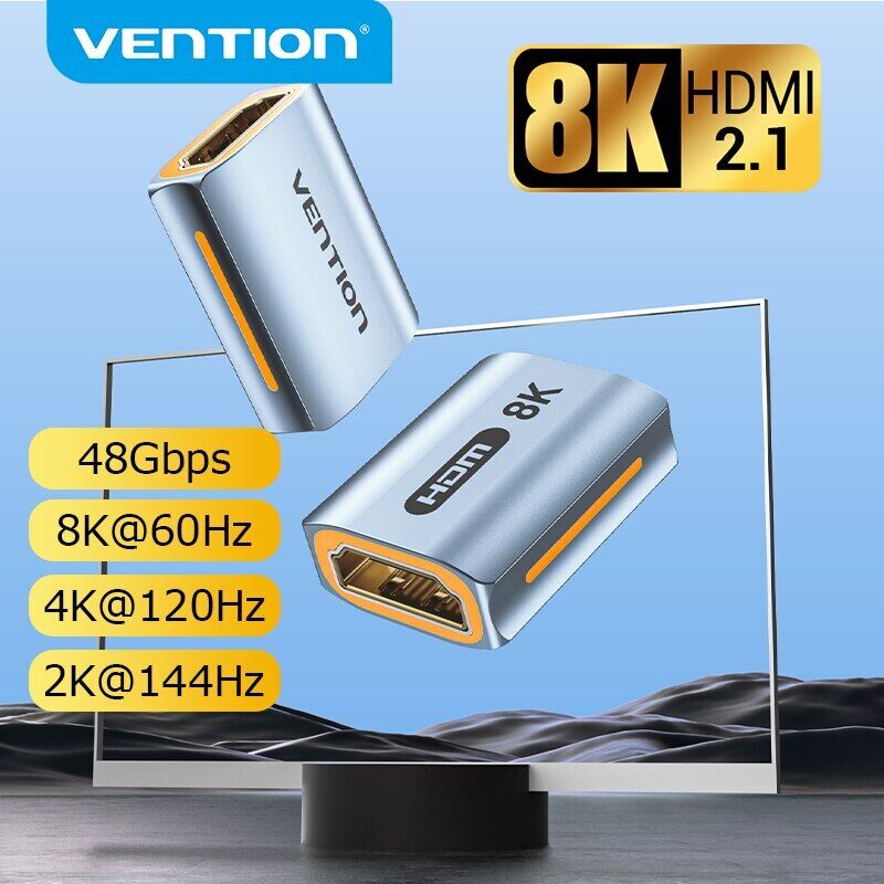 

Удлинитель 8K HDMI с разъемом «мама-мама» 60 Гц 2.1 адаптер-удлинитель