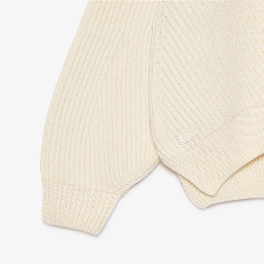 [Lacoste] Women's 3D Half-Zip Sweater AF2528-54N70V